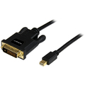 Startech.Com 10ft Mini DisplayPort to DVI Adapter - MDP to DVI - Black MDP2DVIMM10B